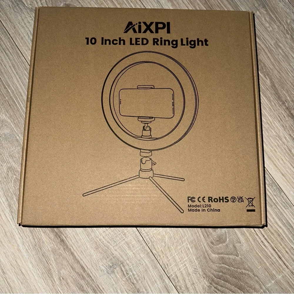 10” LED ring light